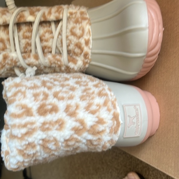 NWT Simply Southern Tan Leopard Boots Size 7 in box - Picture 6 of 12